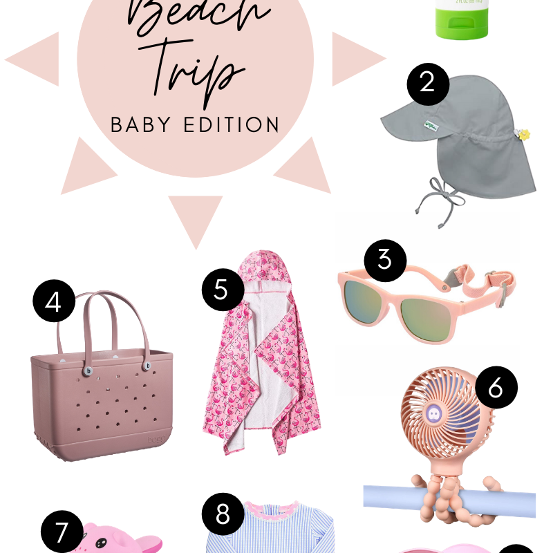 Beach Trip Essentials – Baby Edition