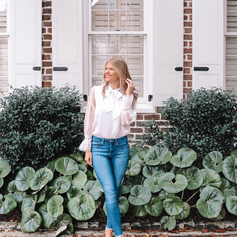 Sheer Sleeve Tops You Need in Your Wardrobe